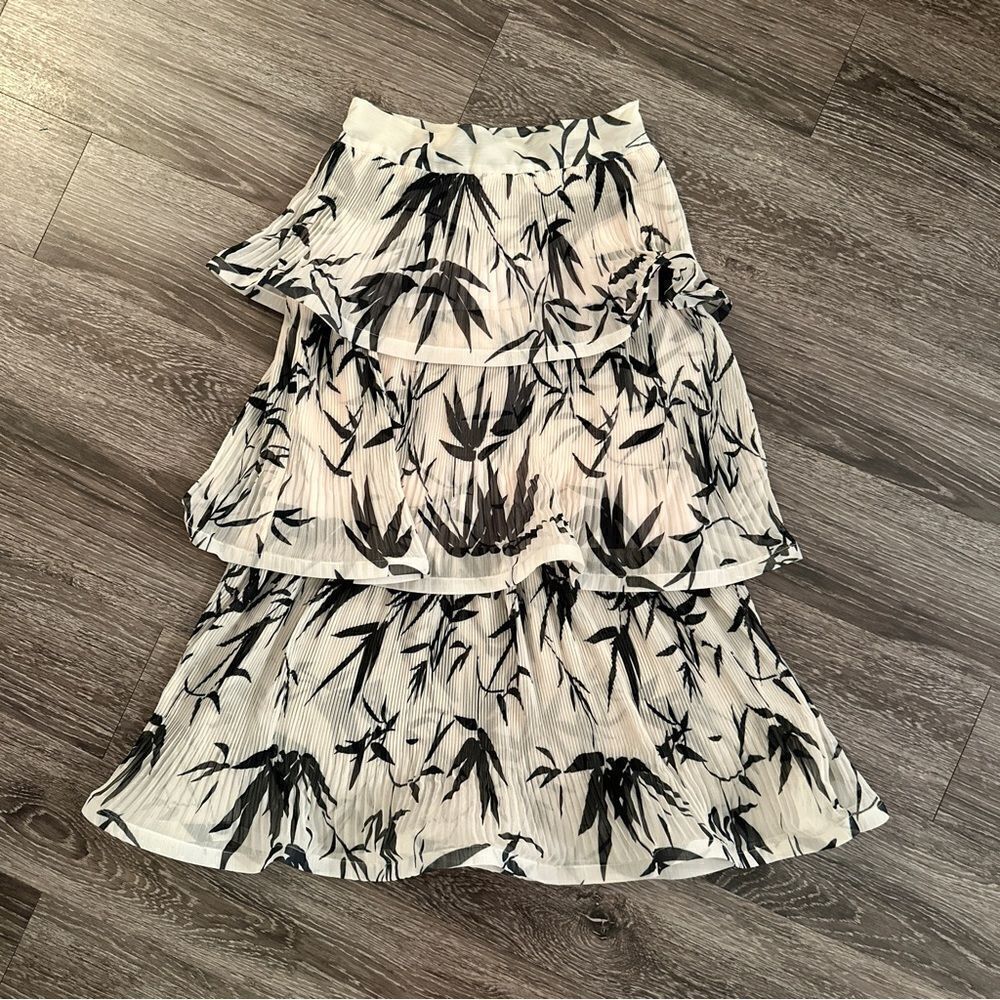Zini The Couture Tiered Midi Skirt
